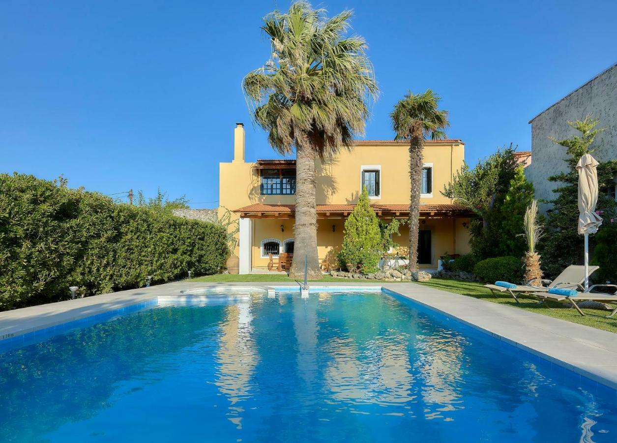 Castello Villa Daphnes - Private Pool & Whirlpool Dhafnes 外观 照片