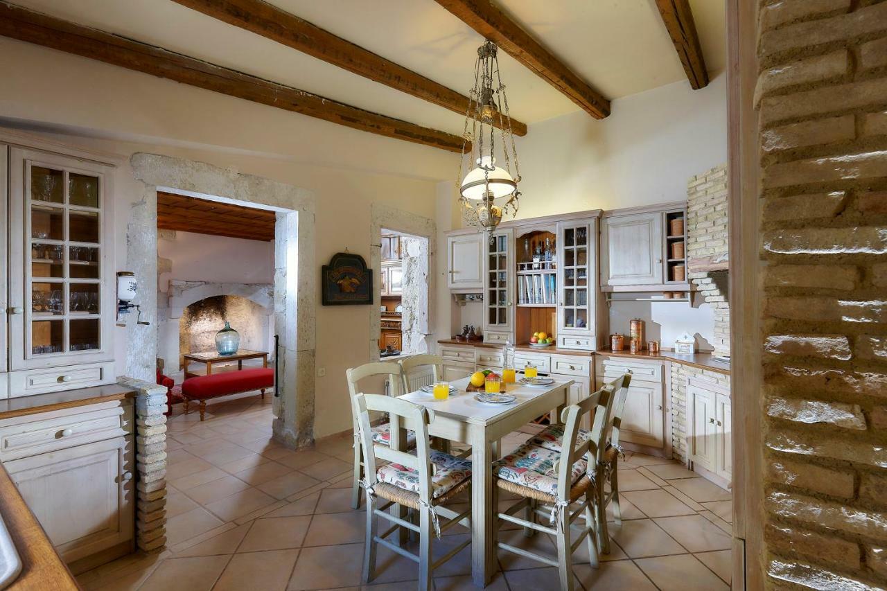 Castello Villa Daphnes - Private Pool & Whirlpool Dhafnes 外观 照片