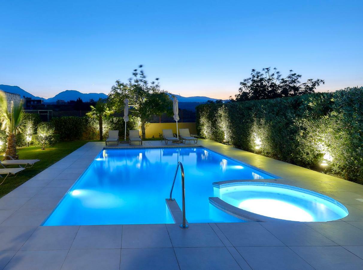 Castello Villa Daphnes - Private Pool & Whirlpool Dhafnes 外观 照片