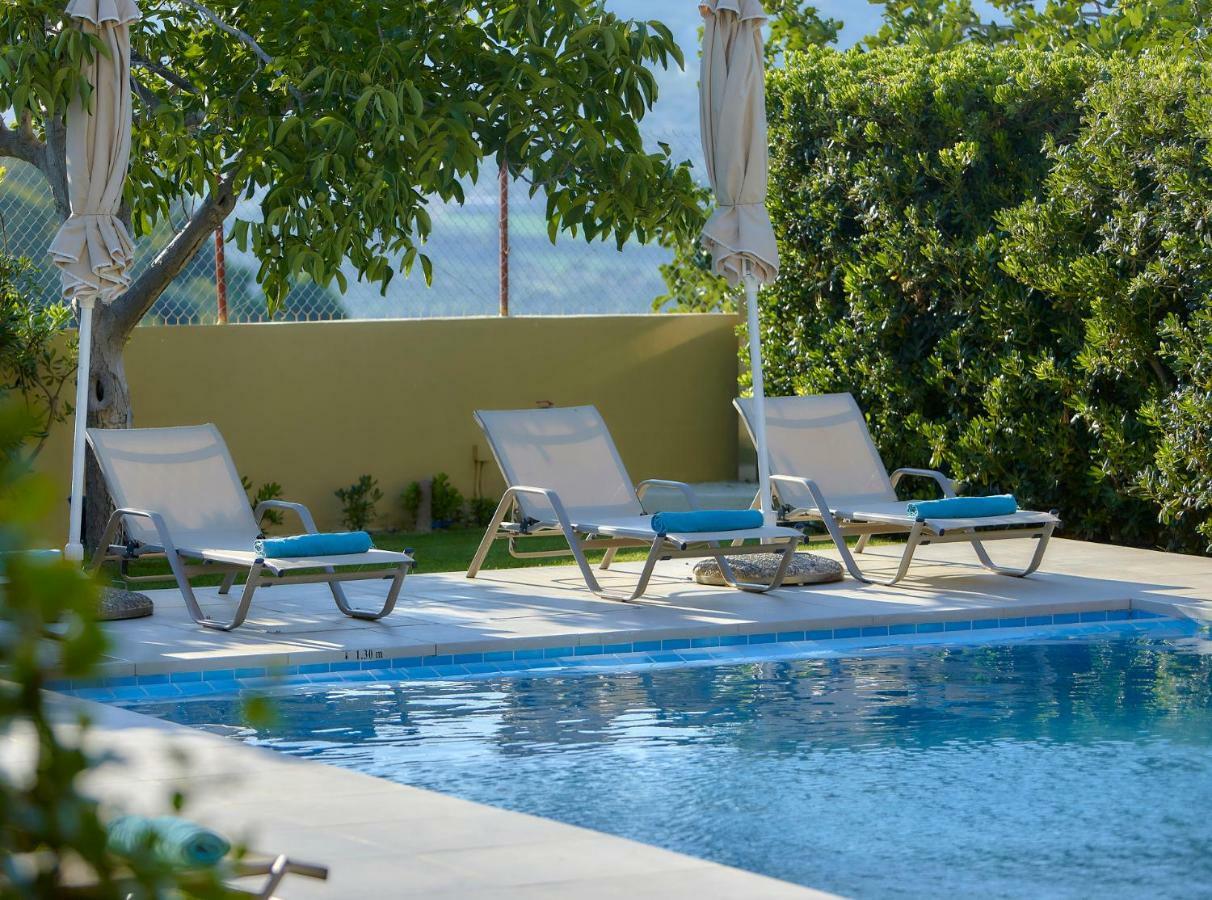 Castello Villa Daphnes - Private Pool & Whirlpool Dhafnes 外观 照片