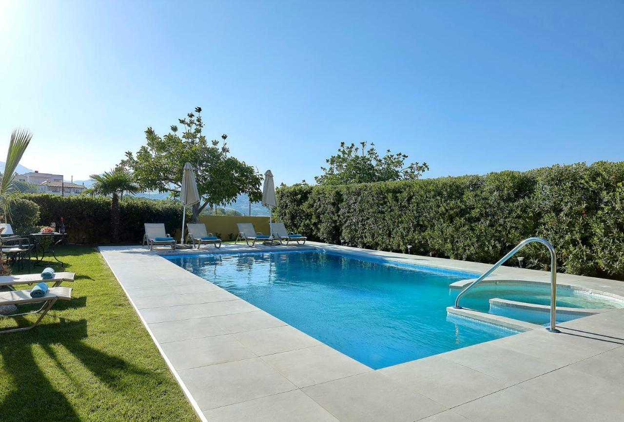 Castello Villa Daphnes - Private Pool & Whirlpool Dhafnes 外观 照片