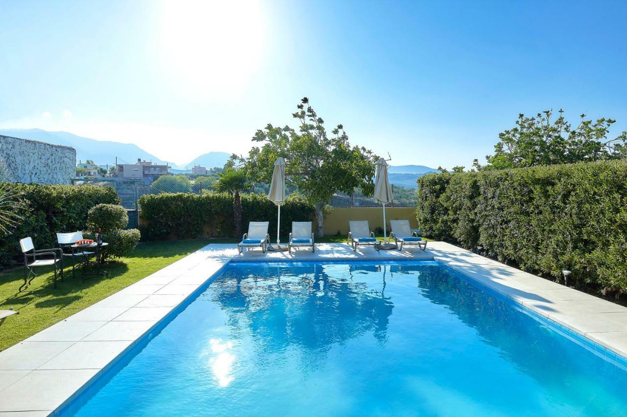 Castello Villa Daphnes - Private Pool & Whirlpool Dhafnes 外观 照片